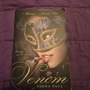 Venom by Fiona Paul Paperback Book Thriller Book